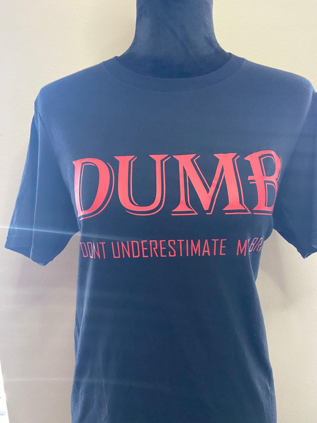 DUMB Black and Red T-shirt